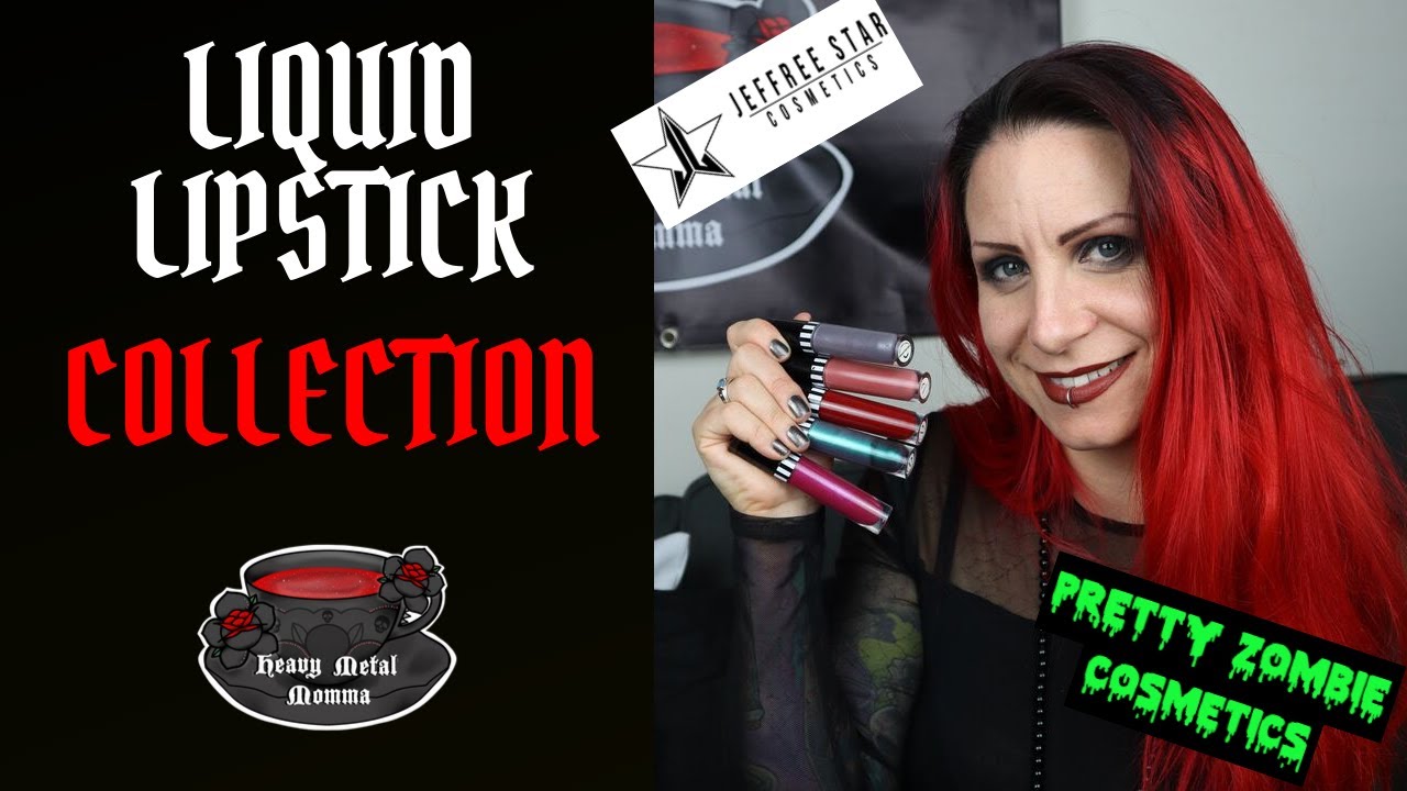 Liquid Lipstick Collection - Pretty Zombie Cosmetics & Jeffree Star