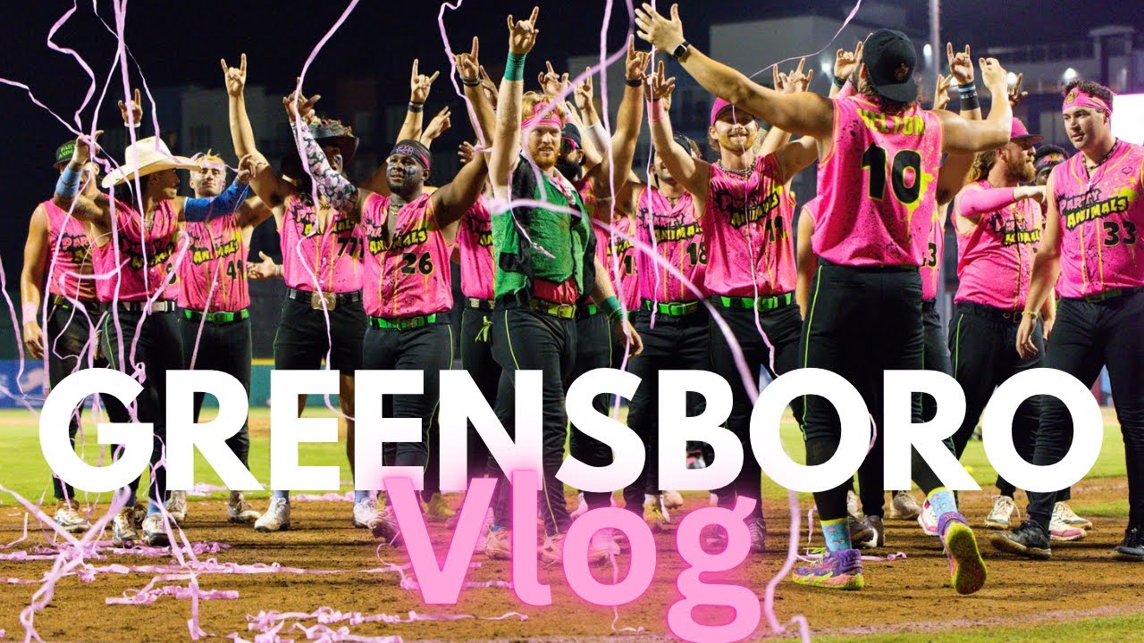 The Party Animals Battle The Weather and Sweep The Firefighters in Greensboro!  Game 2 VLOG