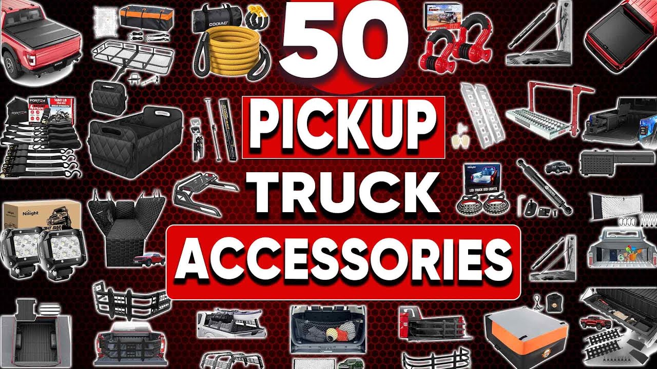 50 Must Have Pickup Truck Accessories On Amazon