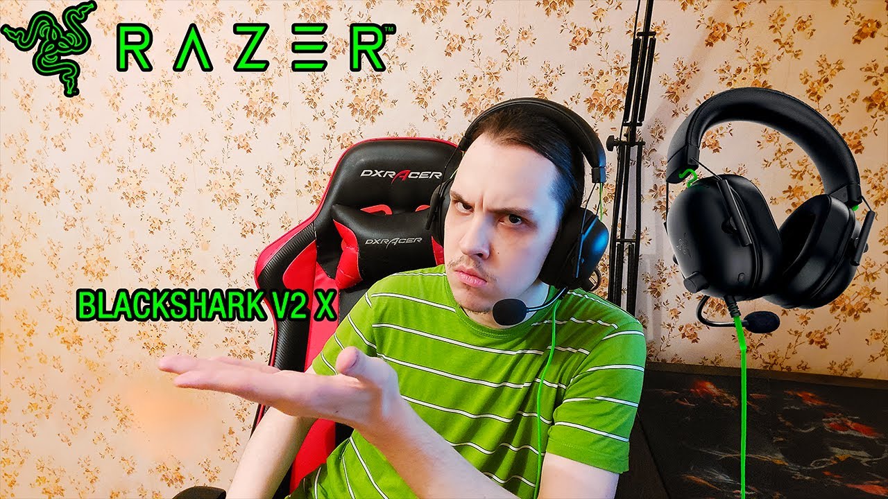 НОВАСОВ: РАСПАКОВКА НАУШНИКОВ RAZER BLACKSHARK V2 X 7.1 | ОБЗОР | 7/27/2023