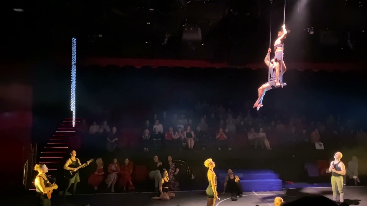 Dual Reality Trapeze Finale Valiant Lady Virgin Voyages