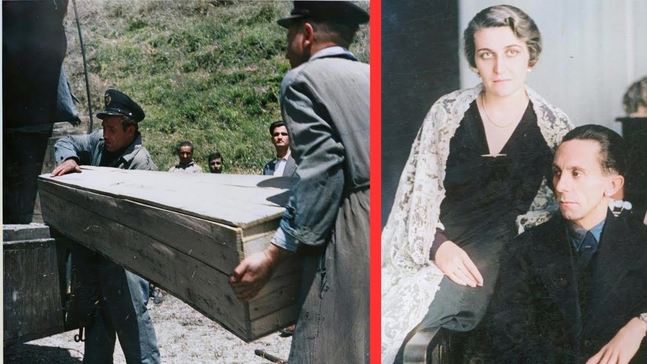 Opening The Coffin Of Magda Goebbels - The First Lady Of The Third Reich