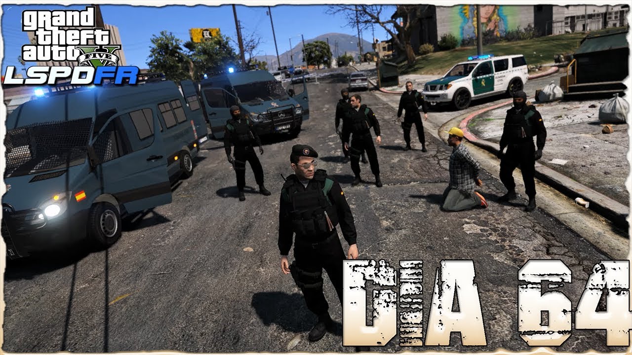 LSPDFR | Día 64 | GRS Guardia Civil Española 