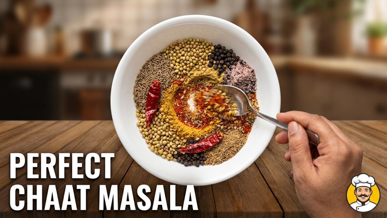 Perfect Chaat Masala Every Time (No Preservatives, All Flavor)