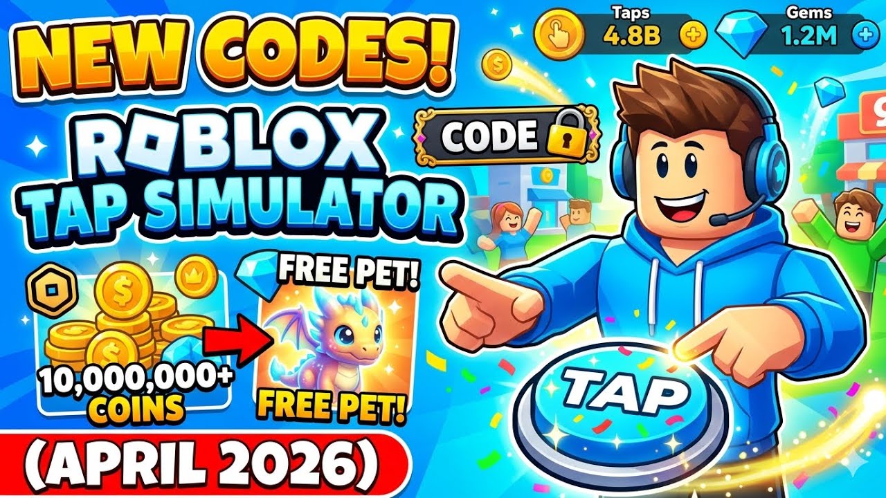 ALL *NEW* 7 CODES FOR TAP SIMULATOR | FEBRUARY 2026
