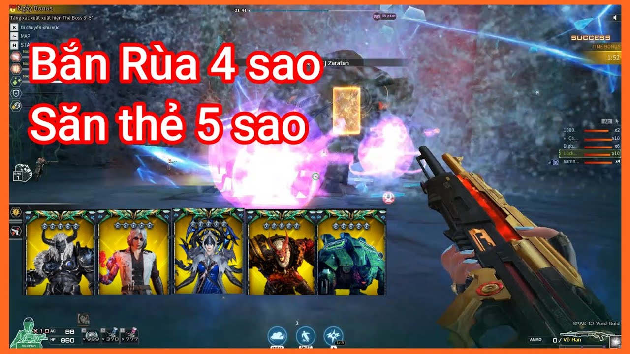 CrossFire Vietnam - How to easily get 5-star boss cards to enter the level 65 arena of God Zone
