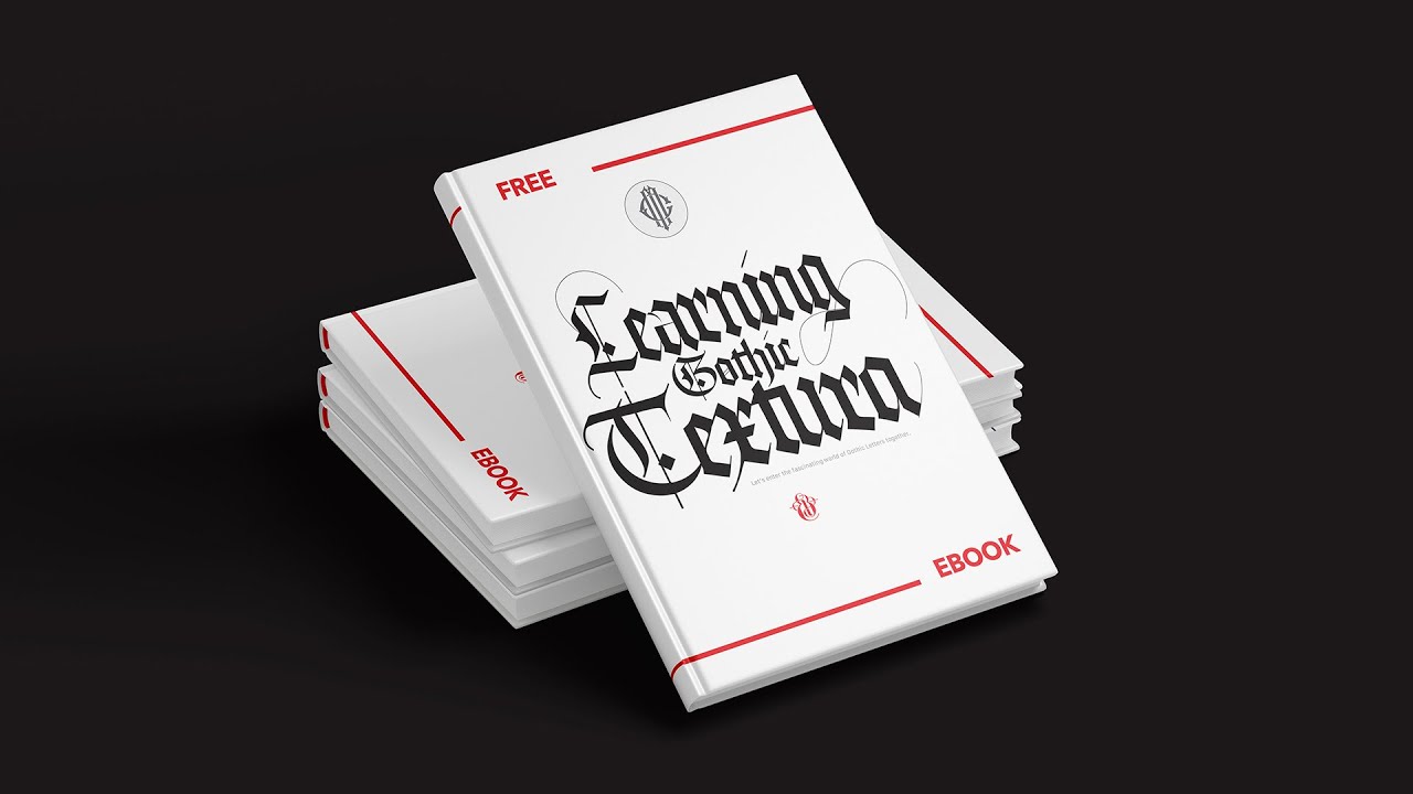 ИЗУЧЕНИЕ ГОТИЧЕСКОЙ КАЛЛИГРАФИИ (БЕСПЛАТНАЯ ЭЛЕКТРОННАЯ КНИГА TEXTURA QUADRATA)