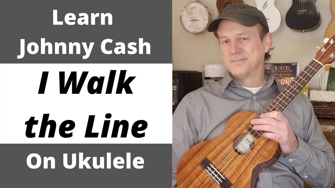 I Walk The Line - Johnny Cash Easy Ukulele Tutorial