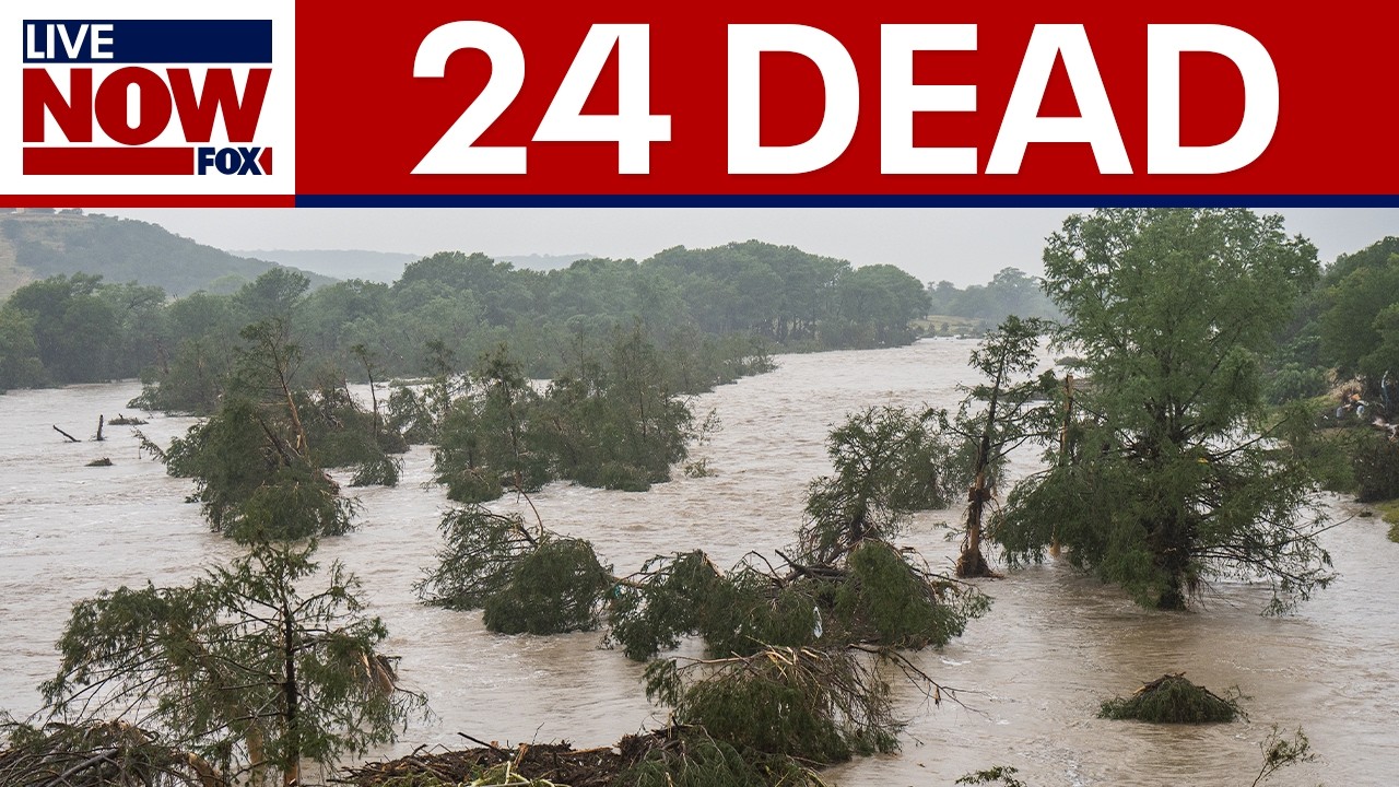 Texas flooding death toll rises to 24, more than 20 children still missing