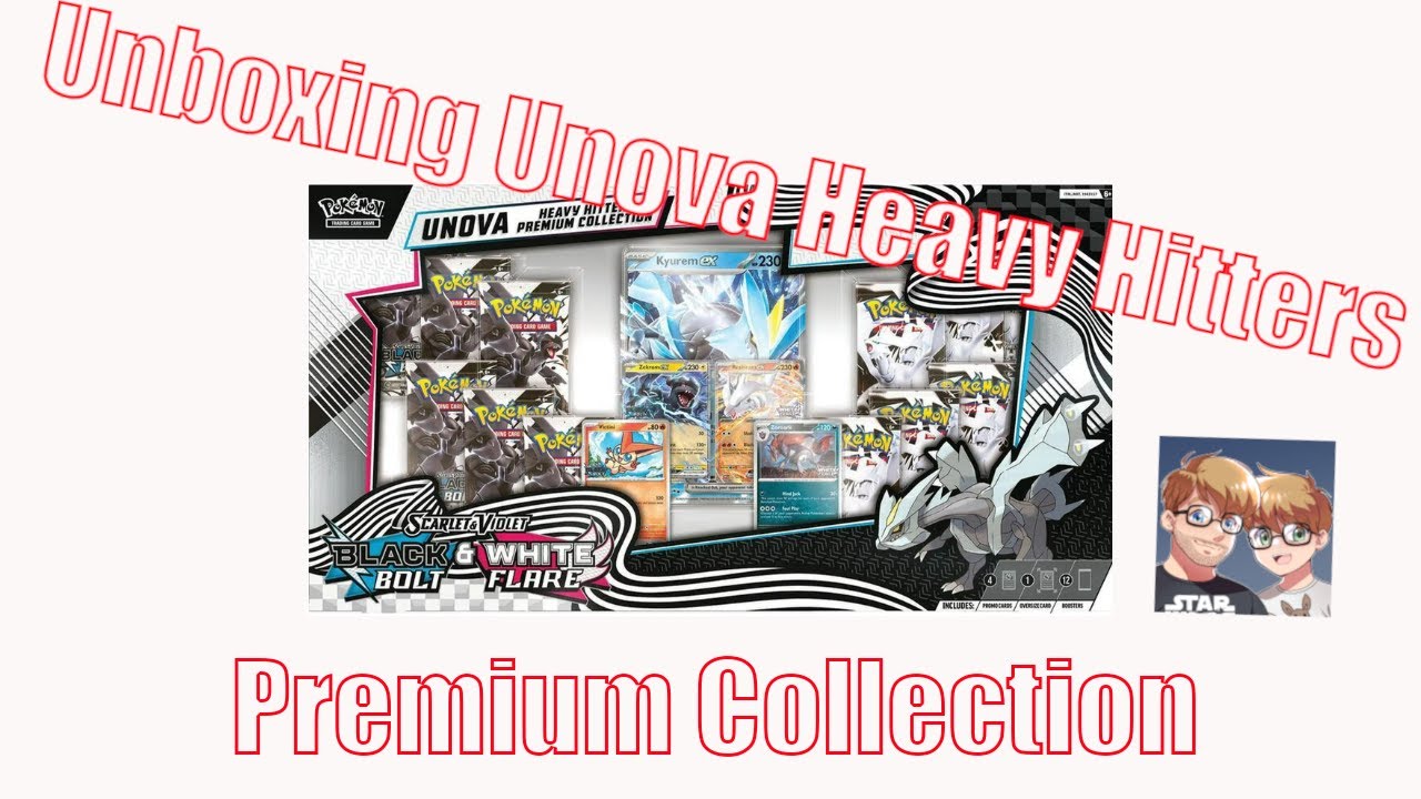 Распаковка коллекции Unova Heavy Hitters Premium Collection #2