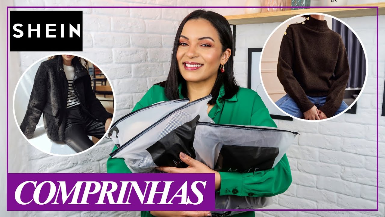 COMPRINHAS NA SHEIN | SÓ COISAS LINDAS | COMPREI O CONJUNTO DE BLAZER MAIS LINDO DESSA VIDA