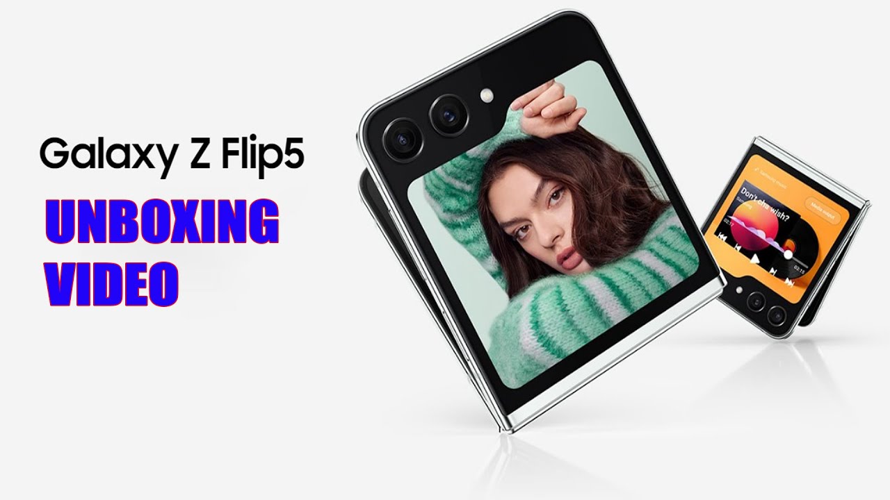 Samsung ရဲ့ Design ပိုင်း Perfect  အဖြစ်ဆုံး Flip Phone Z Flip 5 Unboxing