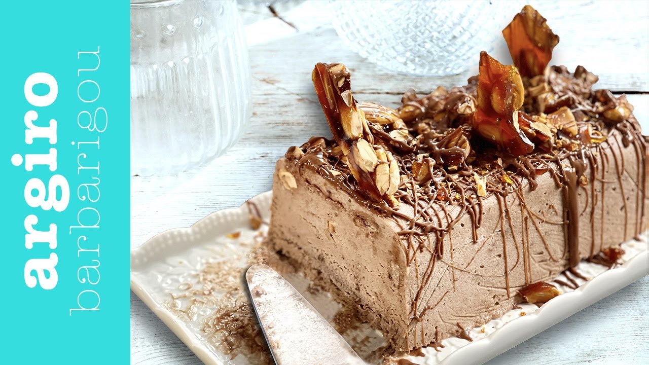 Semifreddo με χαλβά και ταχίνι  | Αργυρώ Μπαρμπαρίγου