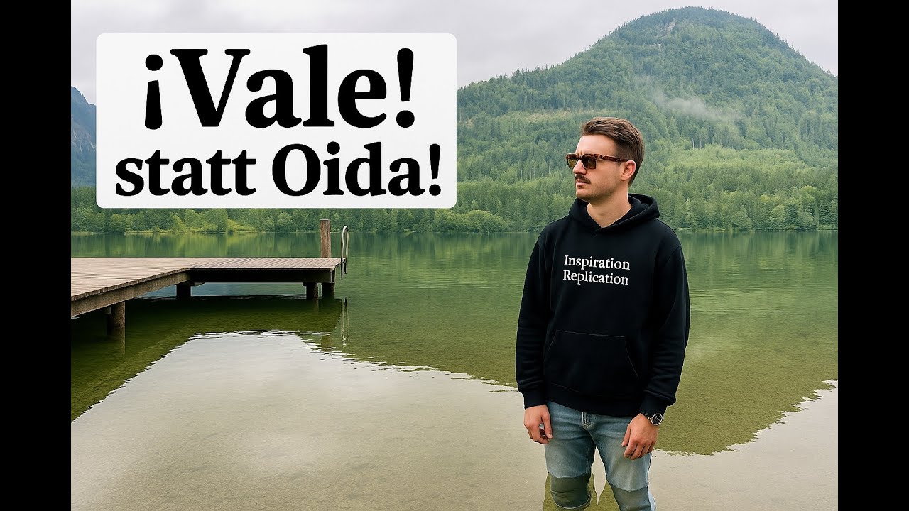 ¡Vale! statt Oida! - 
