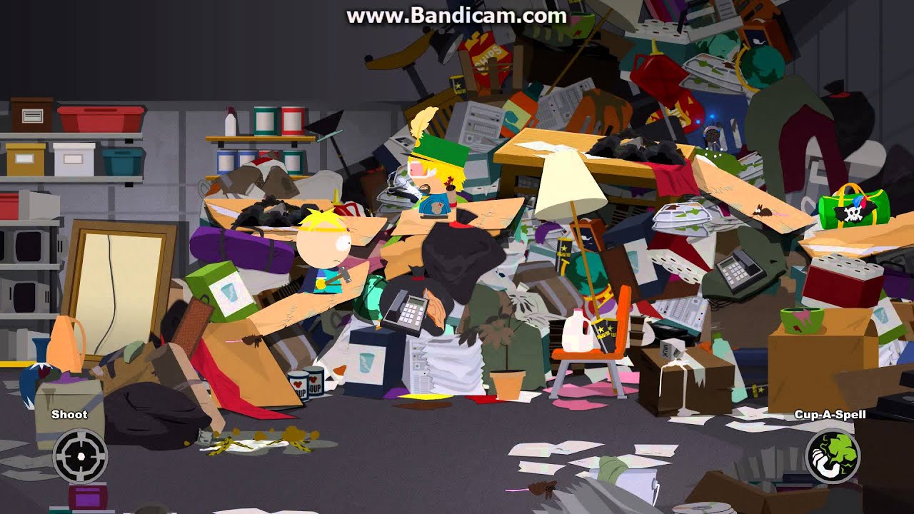 South Park - The Stick of Truth - Mackey storage unit - Gameplay