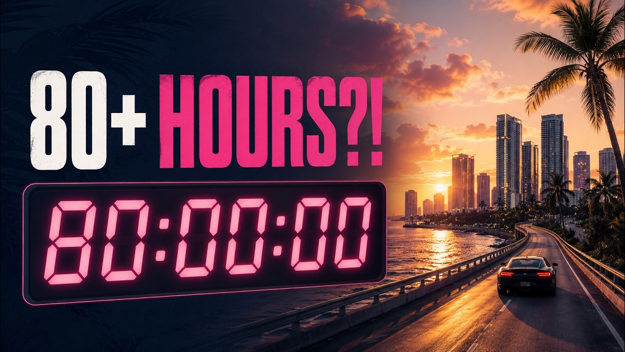 GTA 6 Could Take 80+ Hours to Complete!