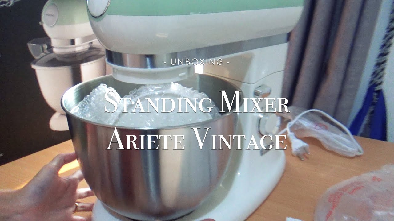 Unboxing Standing Mixer Ariete Vintage