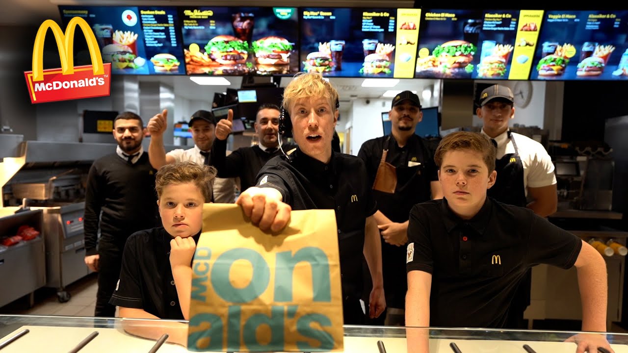 JAG LYCKAS TA ÖVER ETT MCDONALDS