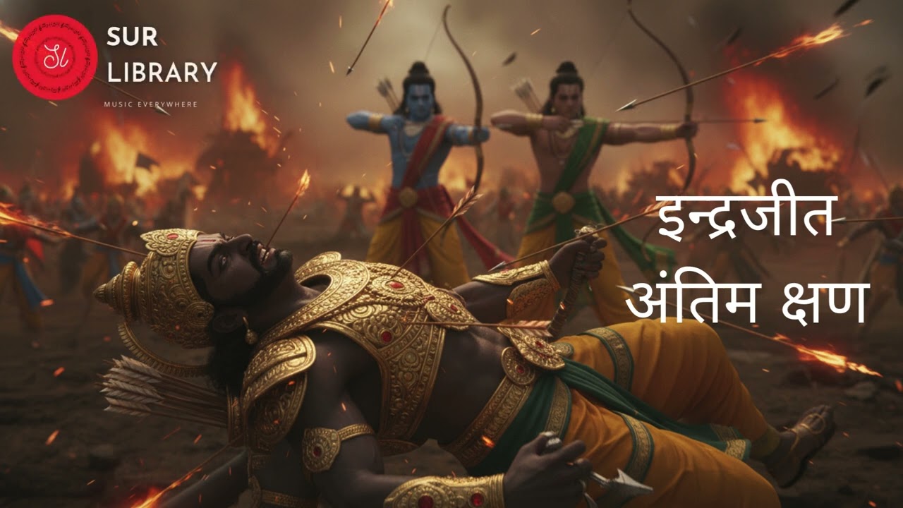 Indrajeet’s Last Breath | Epic Ramayan Death Scene | Dramatic Mythological Music #ramayan