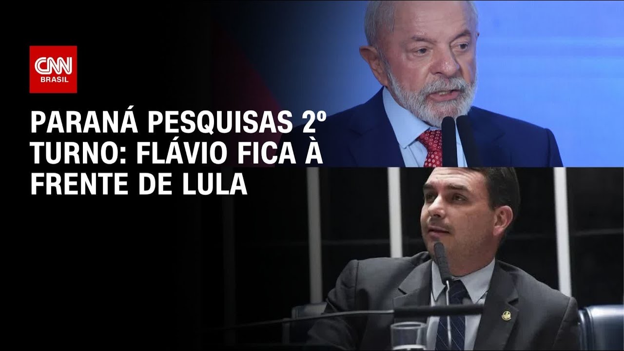 Fl&aacute;vio tem 45,2% contra 44,1% de Lula no 2&ordm; turno, aponta Paran&aacute; Pesquisas | CNN NOVO DIA