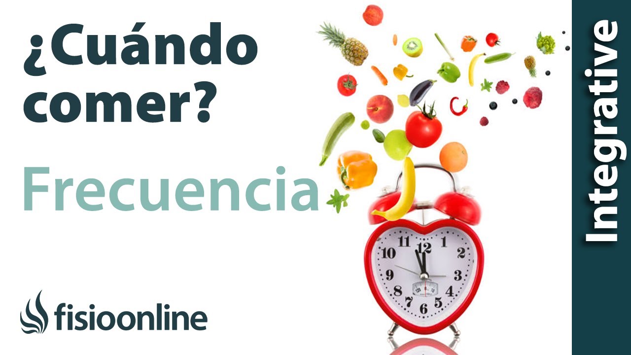 Frecuencia de CONSUMO de alimentos. Aprende a comer mejor
