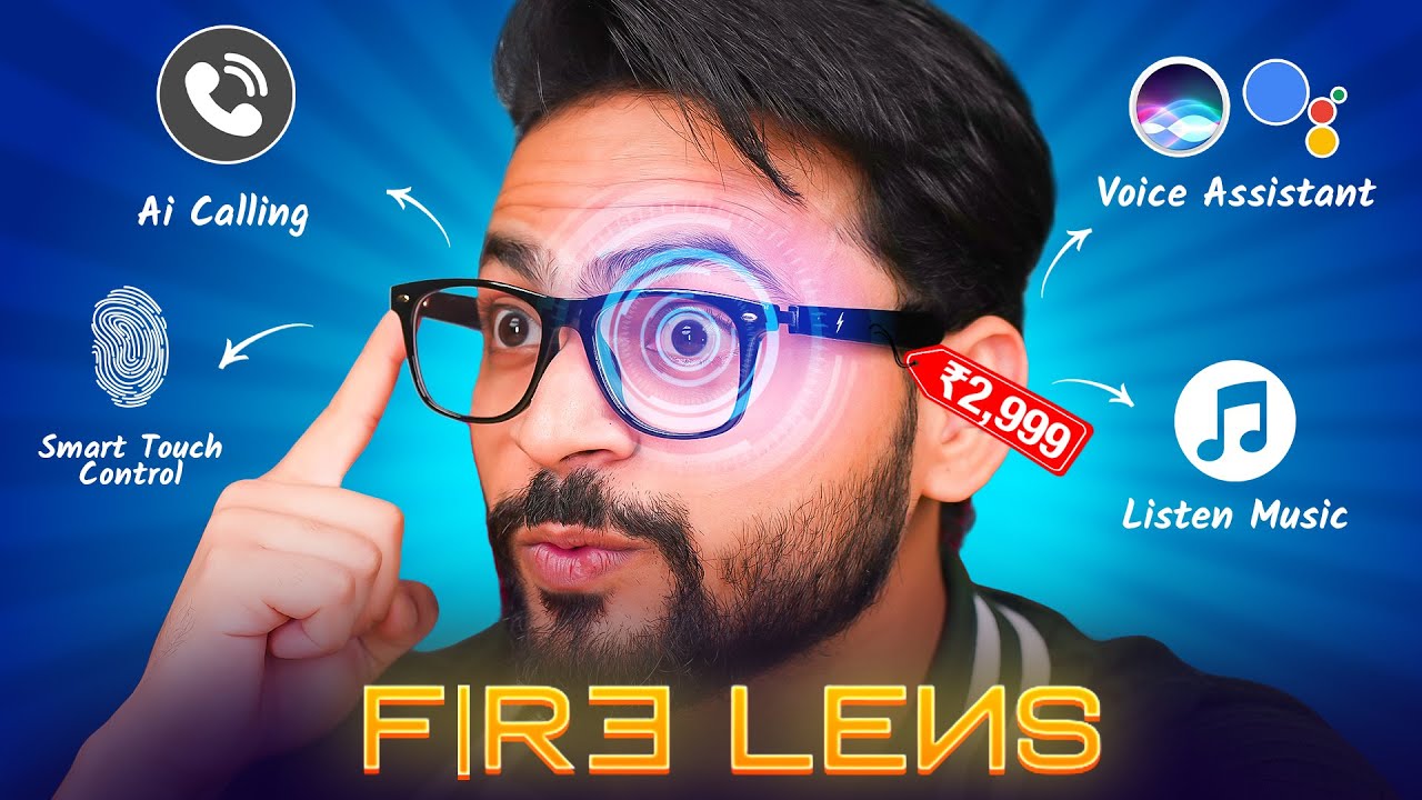 Smart Glasses At Rs 2,999/- 🤯 | Fire-Boltt Fire Lens Smart Glasses ⚡️ | Real Truth !! 🤯