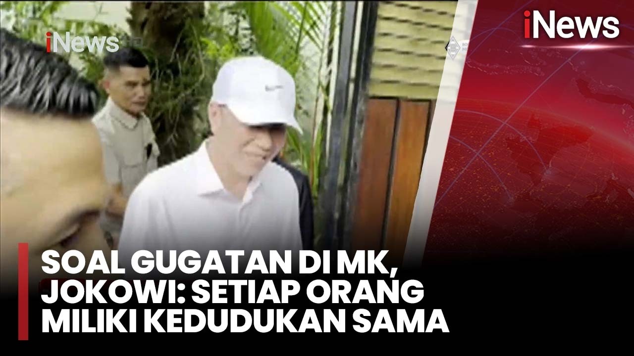 [FULL] Soal Gugatan di MK, Jokowi: Setiap Orang Miliki Kedudukan Sama | iNews Prime 27/2