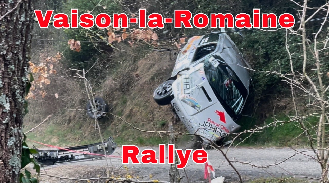 Rallye de Vaison la Romaine 2026 SHOW BIG CRASH