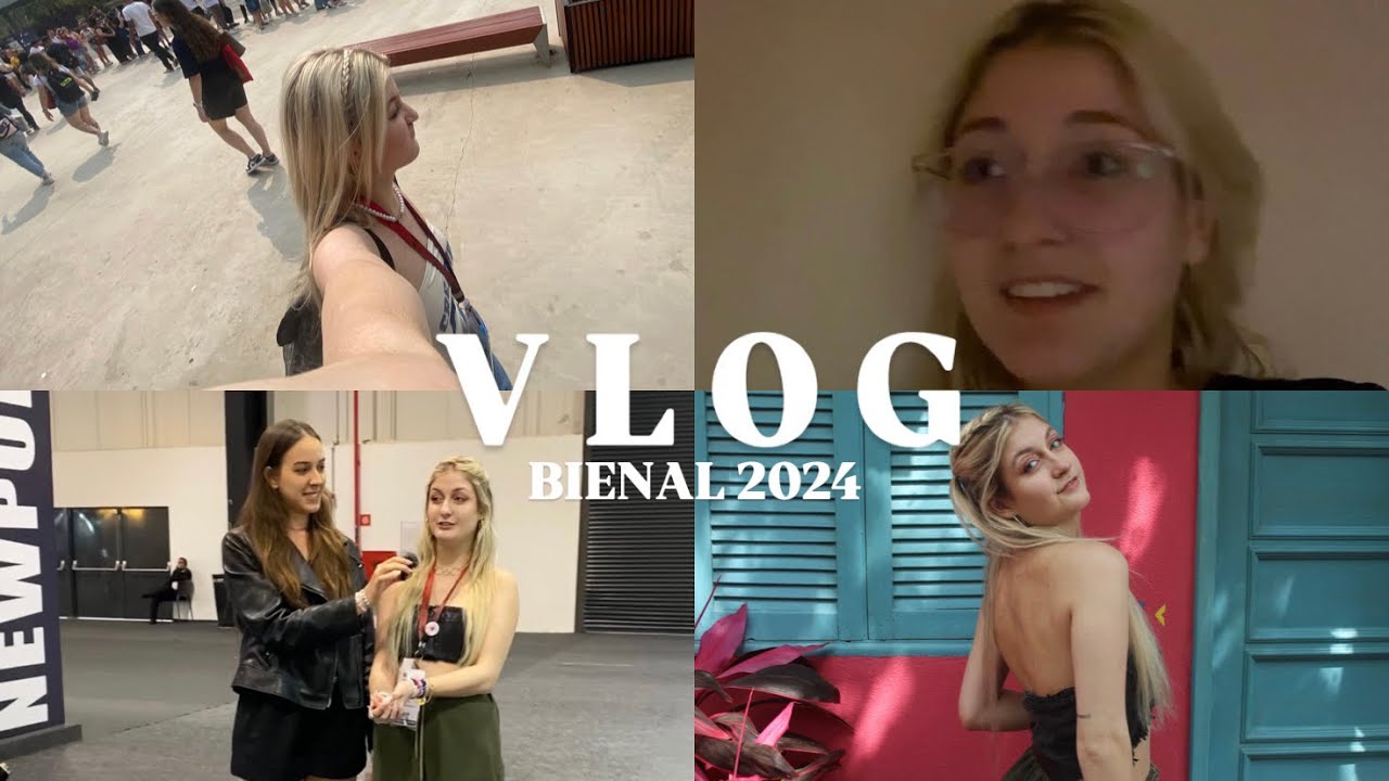 VLOG BIENAL 2024 - sendo criadora de conteúdo durante a bienal do livro