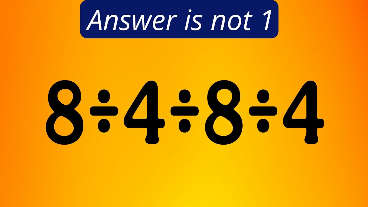 How fast can you solve this? 98% Failed this tricky question 