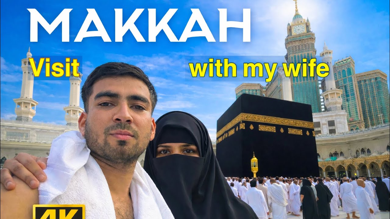 Immersive Makkah Walking Tour 4K | Masjid Al-Haram, Clock Tower & Local Markets 