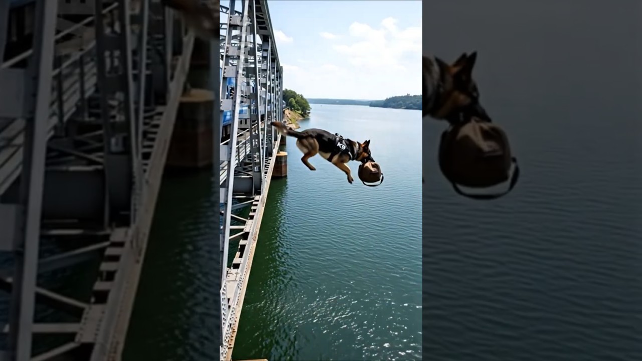 Brave Police Dog saves hundreds of lives on train #inspiration #pets #k9 #save