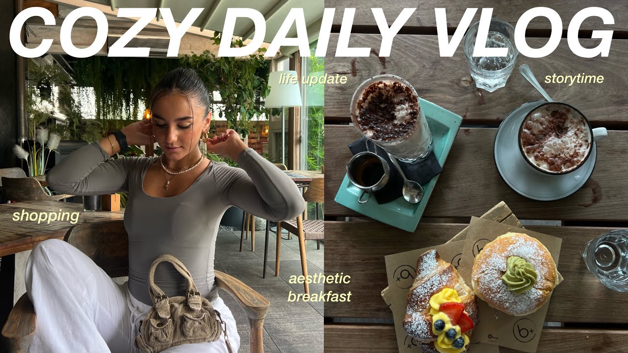 DAILY VLOG🍵 aesthetic breakfast, mini shopping, life updates, gossip time and more!