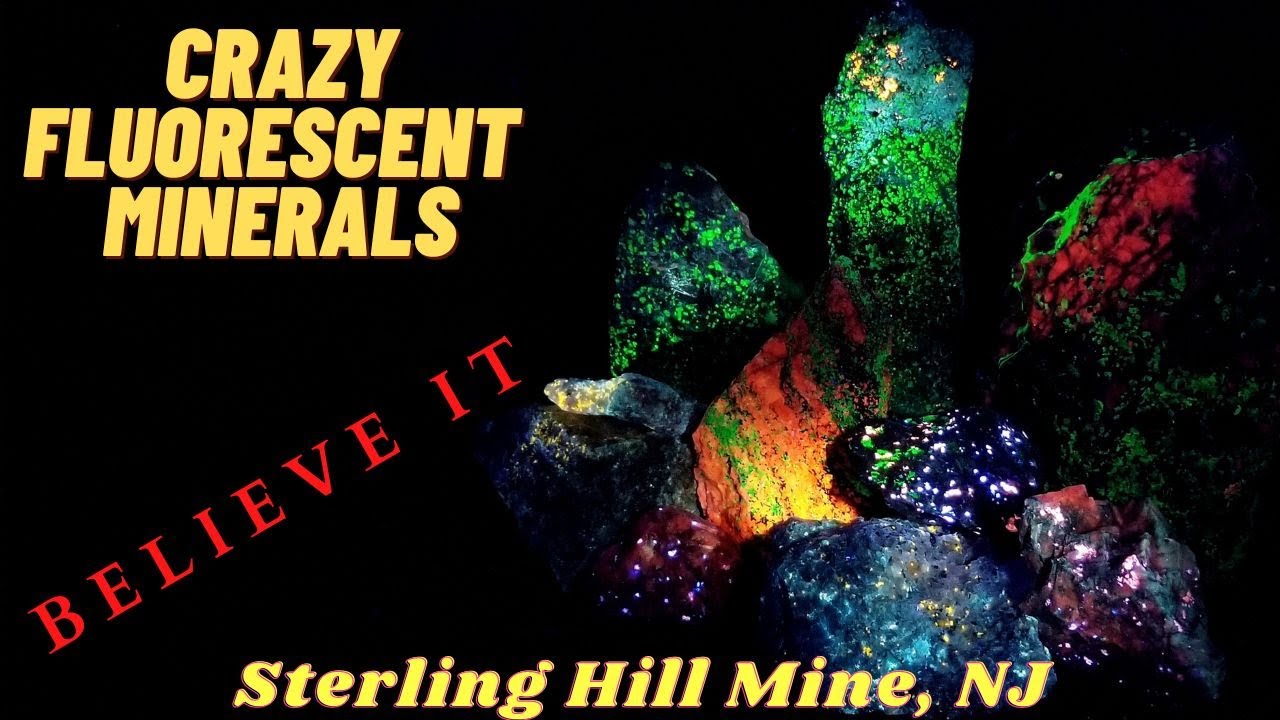 Sterling Hill Mine Fluorescent Minerals