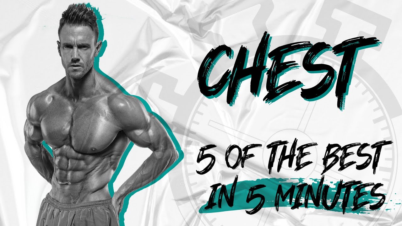 BEST CHEST EXERCISES RANKED IN GYM | Chest Exercises For Male Fitness Model Look | Rob Riches