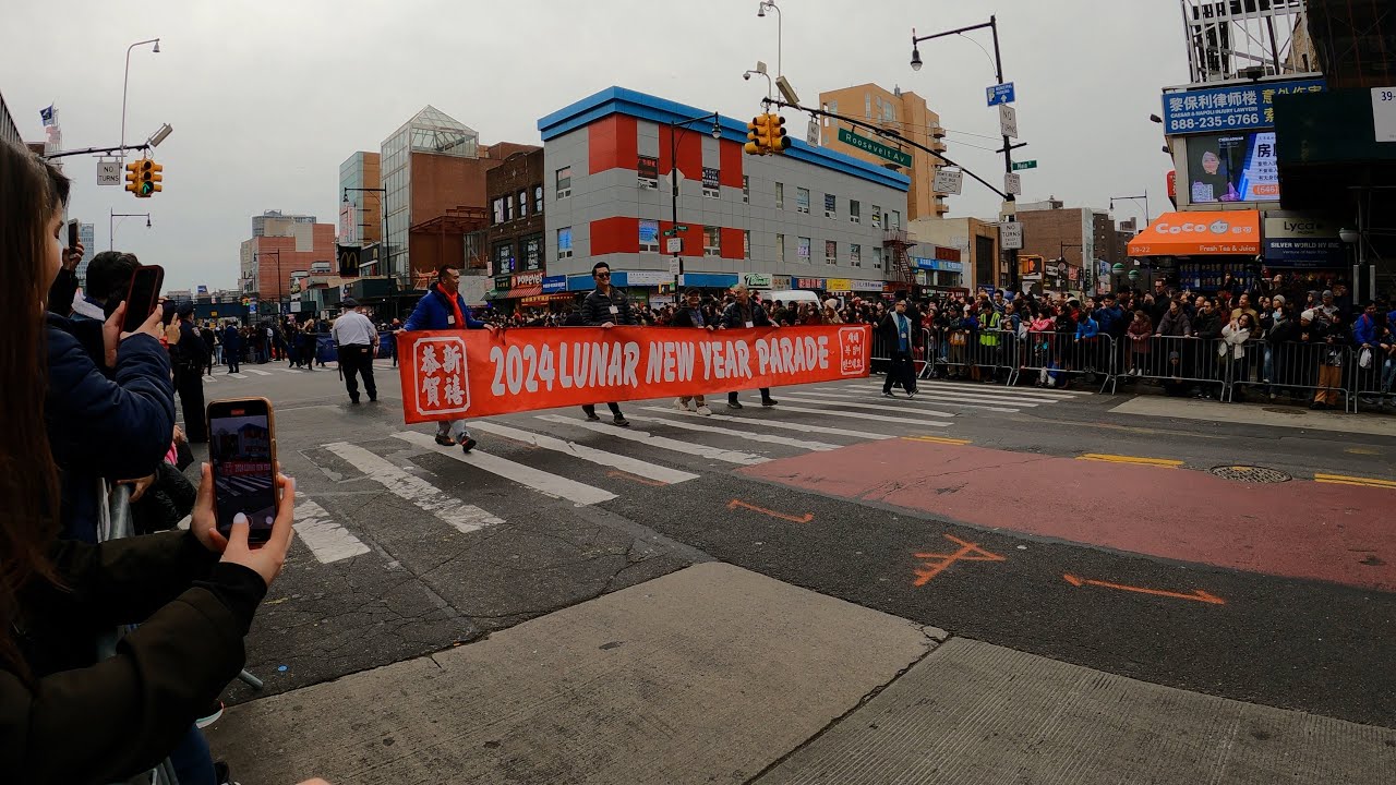 2024 Chinese Lunar New Year Parade - Flushing, Queens NY