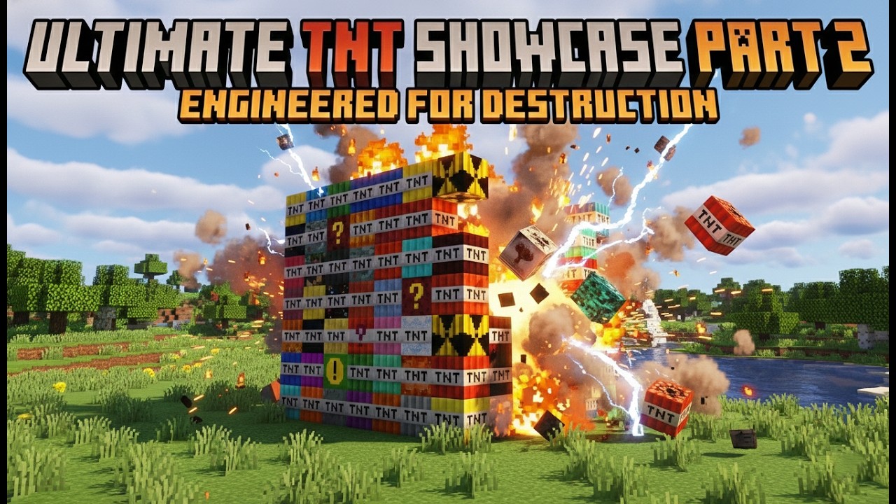 I Tried the WILDEST Minecraft TNT Experiment EVER and Here's What Happened PAST 2