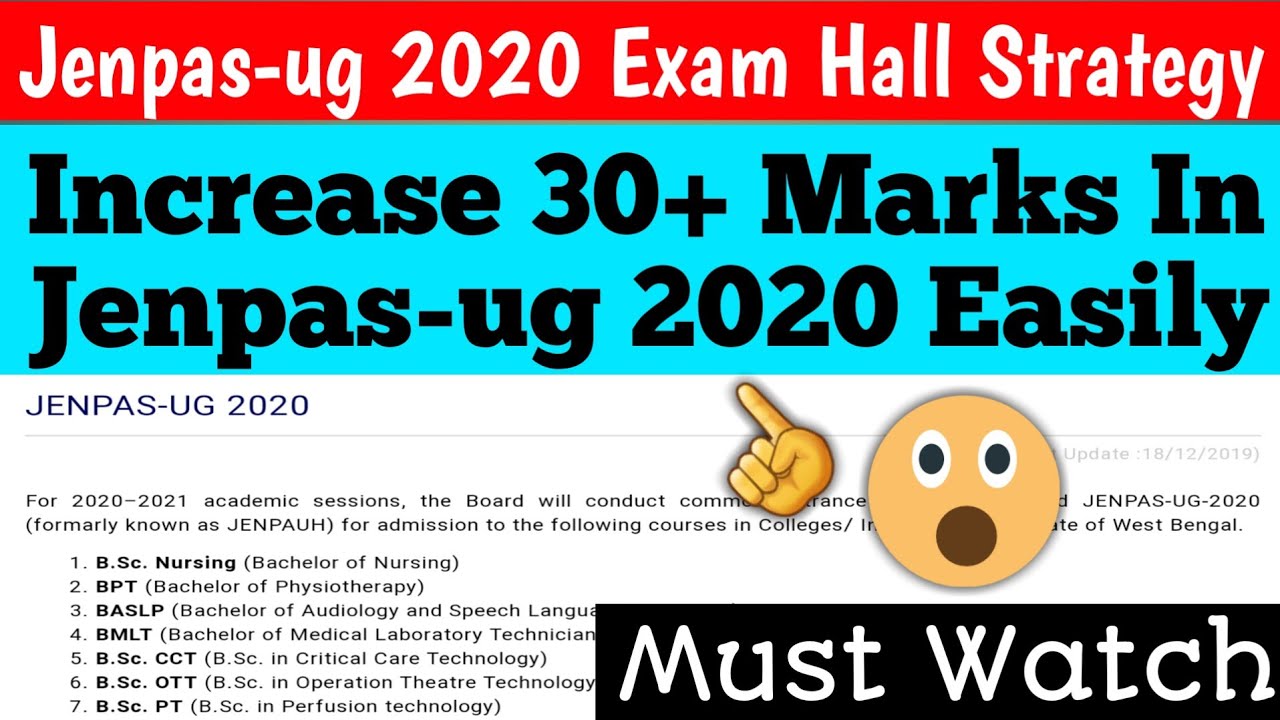 Jenpas-ug 2020 Exam Hall Strategy | jenpauh 2020 preparation tips | jenpas-ug 2020 | jenpauh 2020