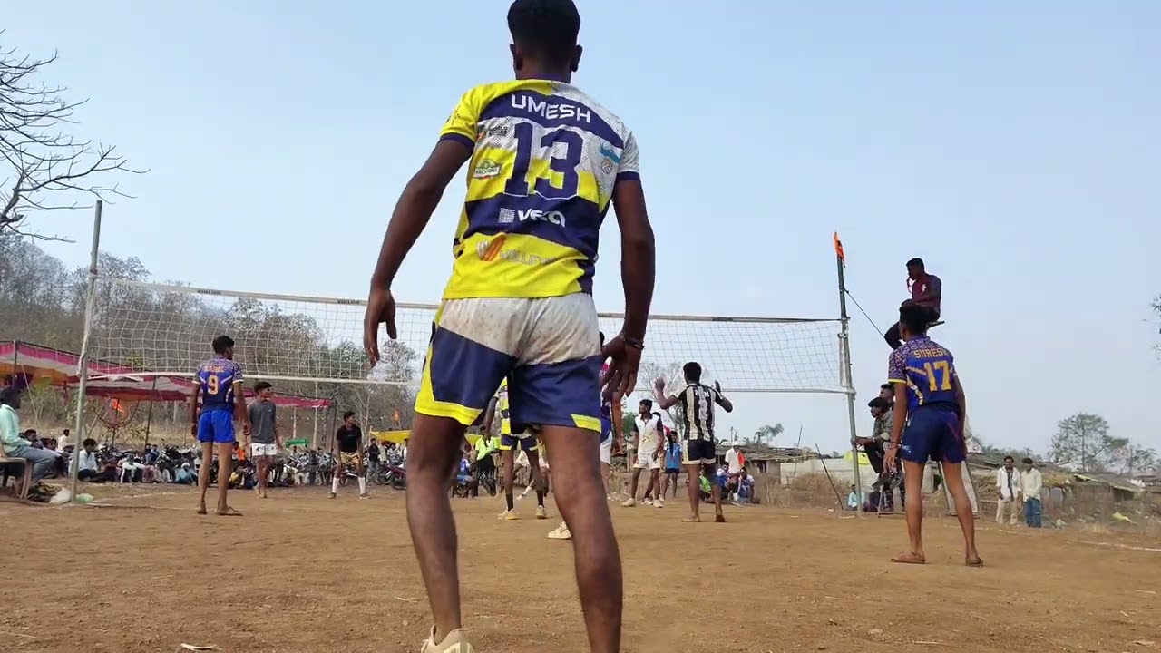 हातिदा Vs मन्सूधावडी | वॉलीबॉल मॅच 📍कवडाझिरी मेलघाट |