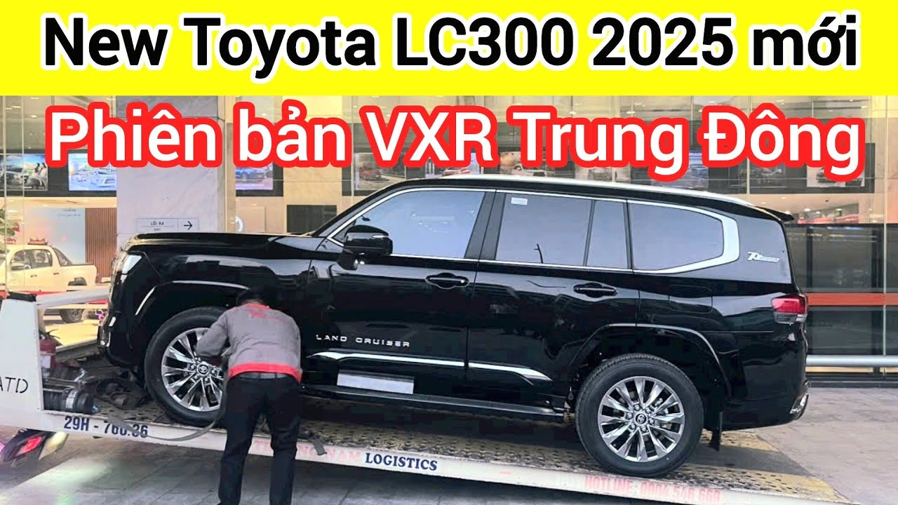New Toyota Land Cruiser LC300 2025 phiên bản mới nhất nâng cấp Bodykit VXR Trung Đông 80 phụ kiện