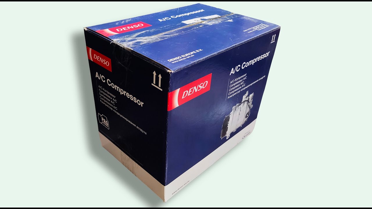 Разборка авто компрессора кондиционера DENSO 1KO 820  803L#automoair #conditioning compressorble,air