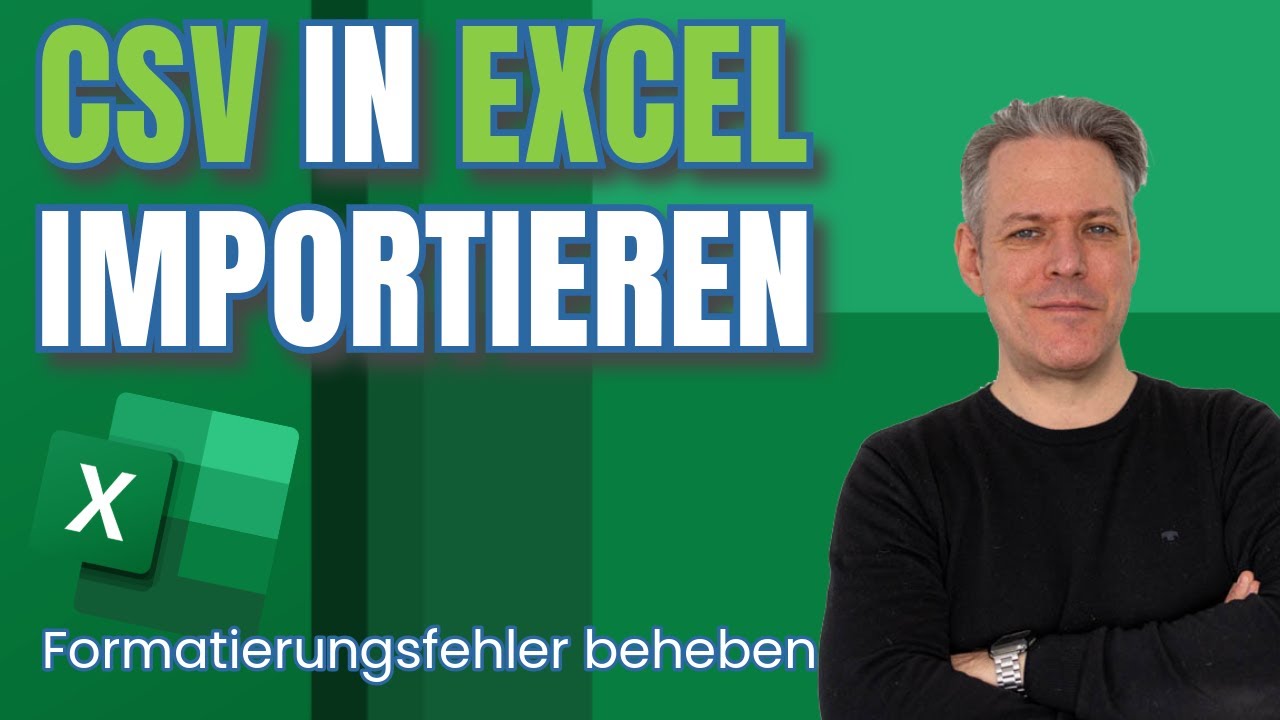 Excel CSV Dateien öffnen und speichern, CSV in Tabelle konvertieren