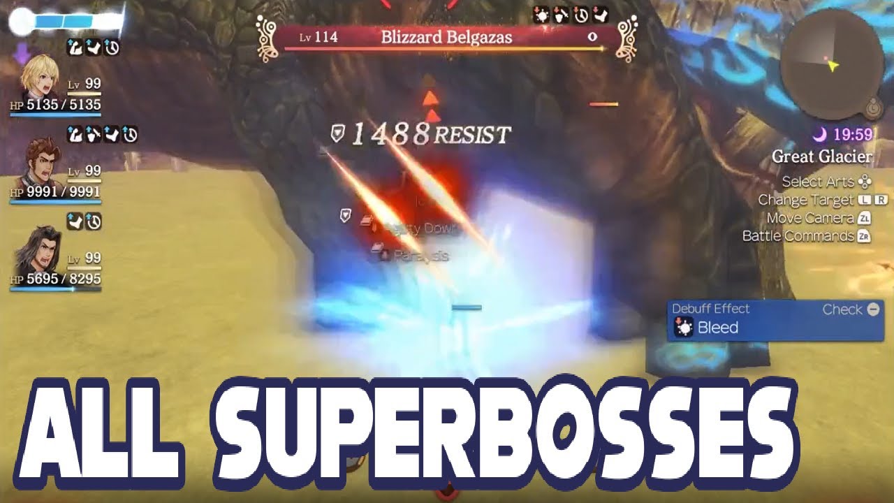 All Super Boss Fights - Xenoblade Chronicles Definitive Edition