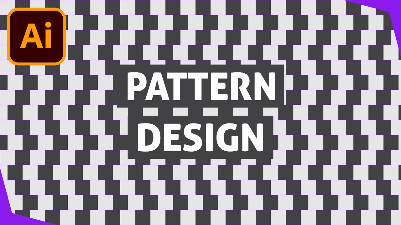 How To Make An Optical Illusion Seamless Pattern Swatch In Adobe Illustrator