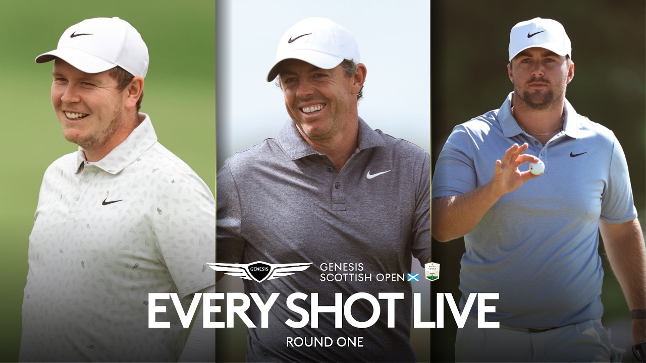 FULL REPLAY | Rory McIlroy, Robert MacIntyre, Chris Gotterup | 2026 Genesis Scottish Open Day 1