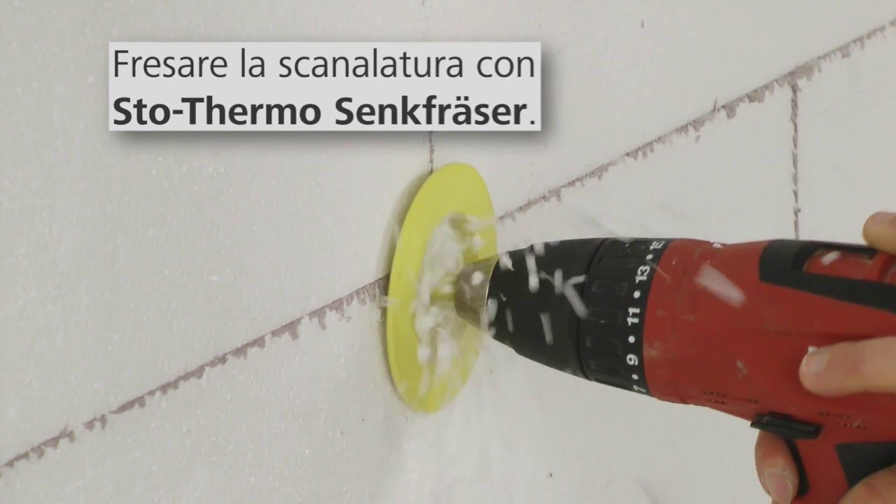 03 StoTherm: Tassellatura integrativa per il fissaggio delle lastre isolanti EPS