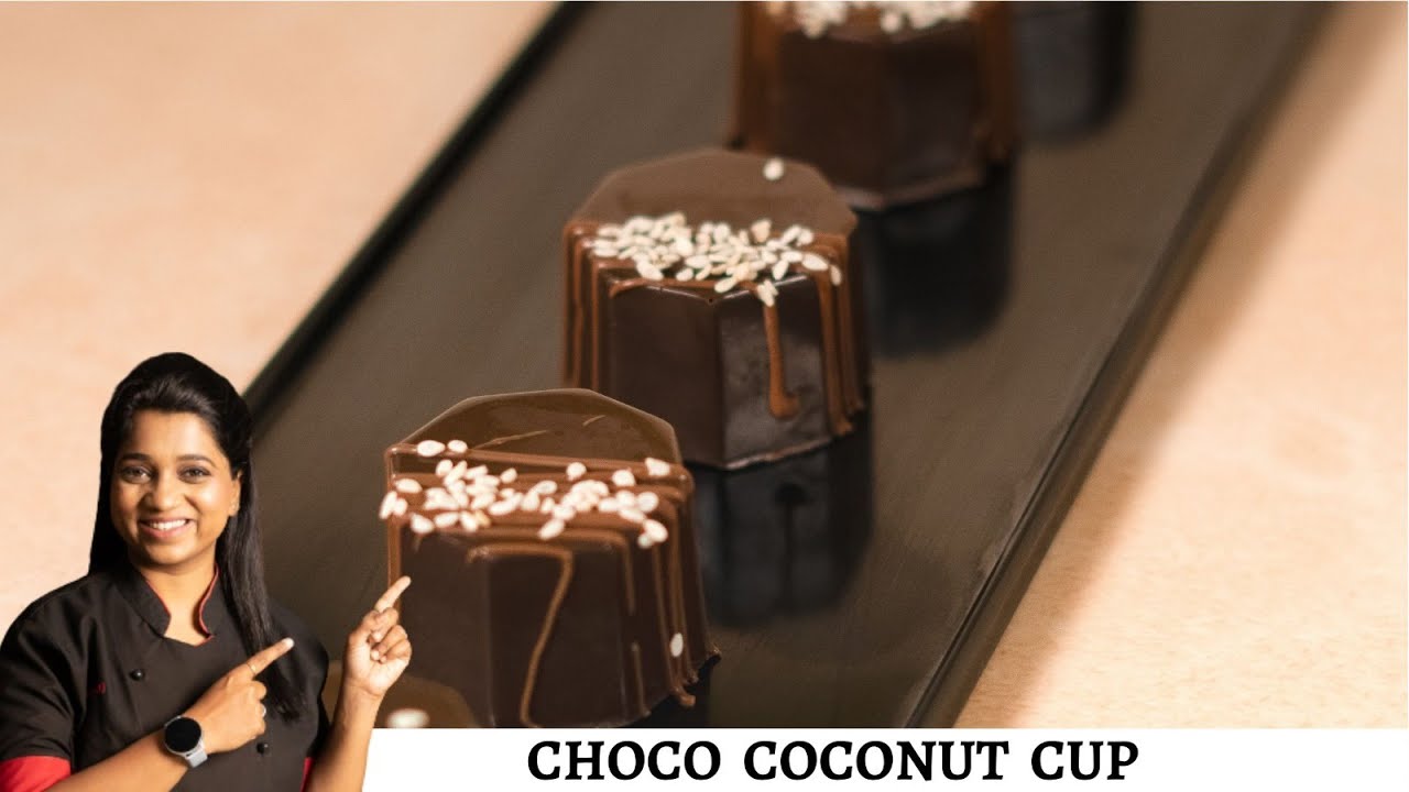 Choco Coconut Cup I Wow Cook Studio I Chef Deepali