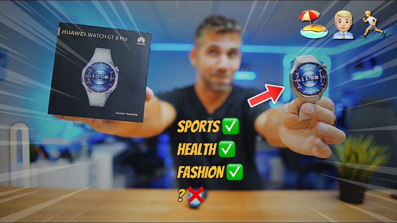САМЫЕ ПОЛНЫЕ умные часы на любой случай 🏖️👔🎾 Huawei Watch GT6 Pro Titanium