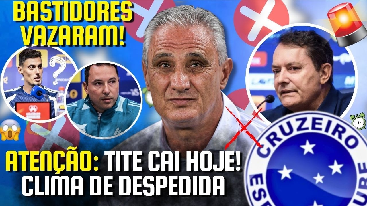 ALERTA: TITE PODE CAIR HOJE APÓS DISCUSSÃO NA TOCA | BASTIDORES VAZAM E O CLIMA É DE DESPEDIDA