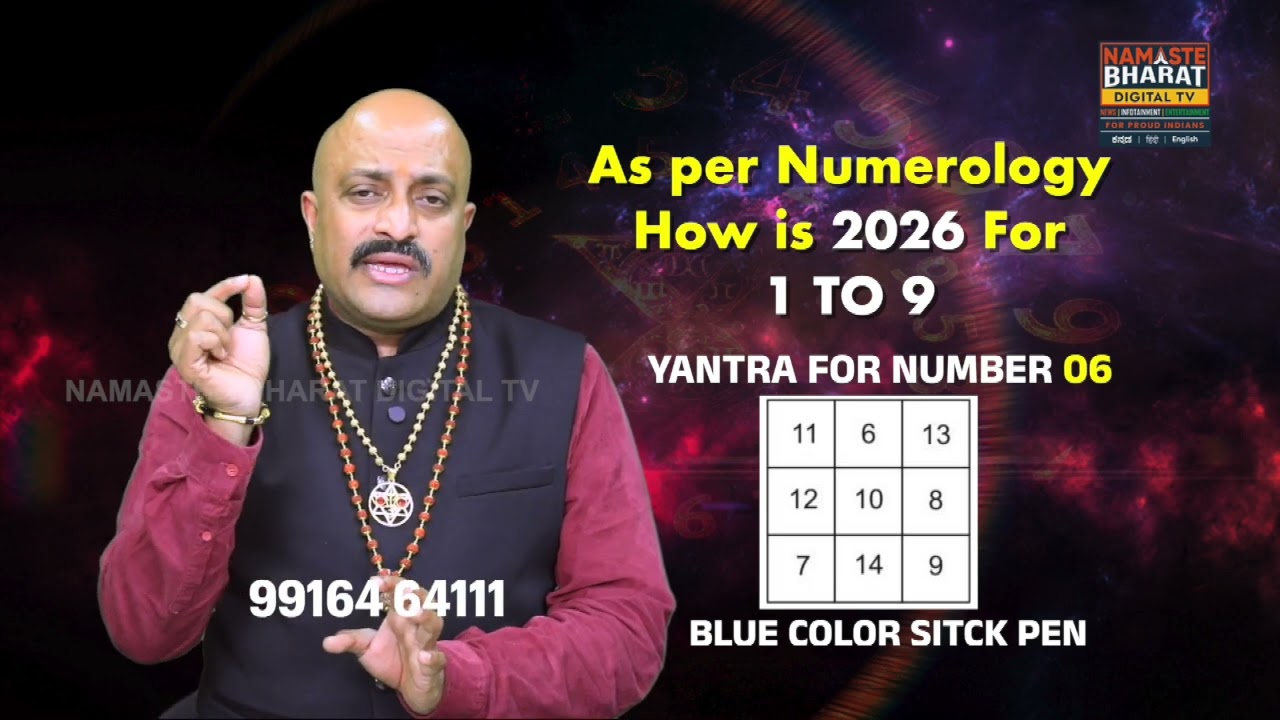 As per Numerology How is 2026!! How is number 6?